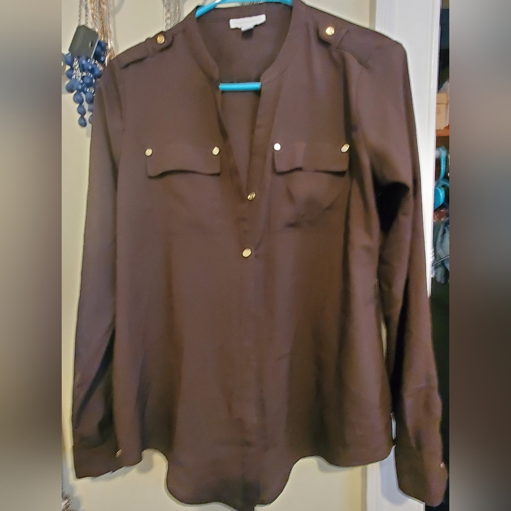 Top charter club brown small